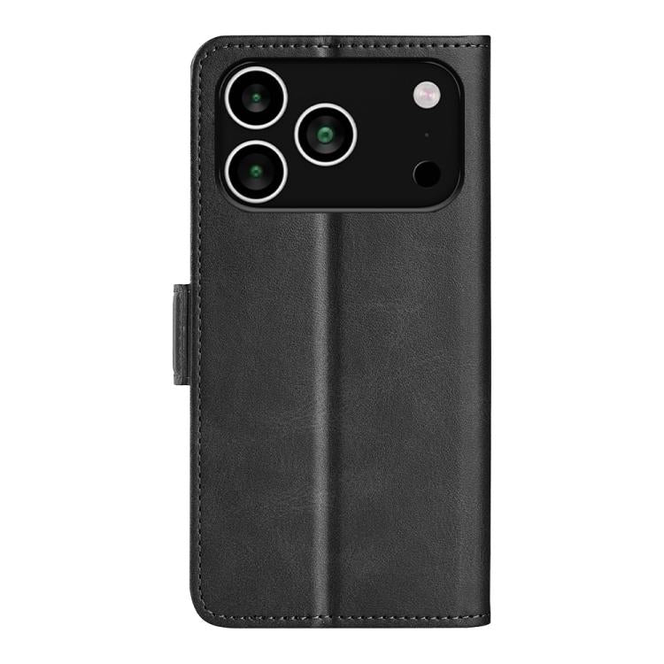 Dual-side Magnetic Buckle Horizontal Flip Leather Phone Case, For iPhone 16 Pro, For iPhone 16 Plus, For iPhone 16, For iPhone 16 Pro Max