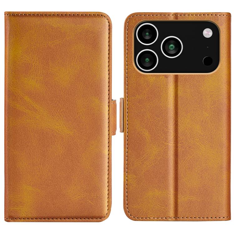 Dual-side Magnetic Buckle Horizontal Flip Leather Phone Case, For iPhone 16 Pro, For iPhone 16 Plus, For iPhone 16, For iPhone 16 Pro Max