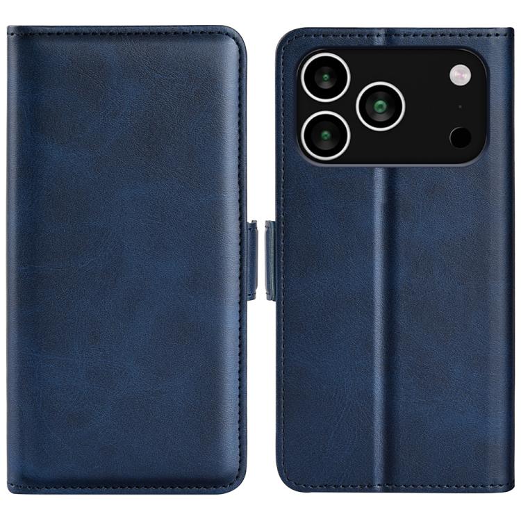 Dual-side Magnetic Buckle Horizontal Flip Leather Phone Case, For iPhone 16 Pro, For iPhone 16 Plus, For iPhone 16, For iPhone 16 Pro Max