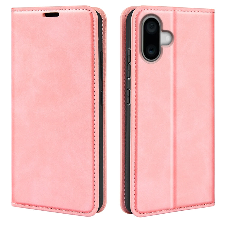 Retro-skin  Magnetic Suction Leather Phone Case, For iPhone 16, For iPhone 15 Pro Max, For iPhone 15 Pro, For iPhone 15 Plus