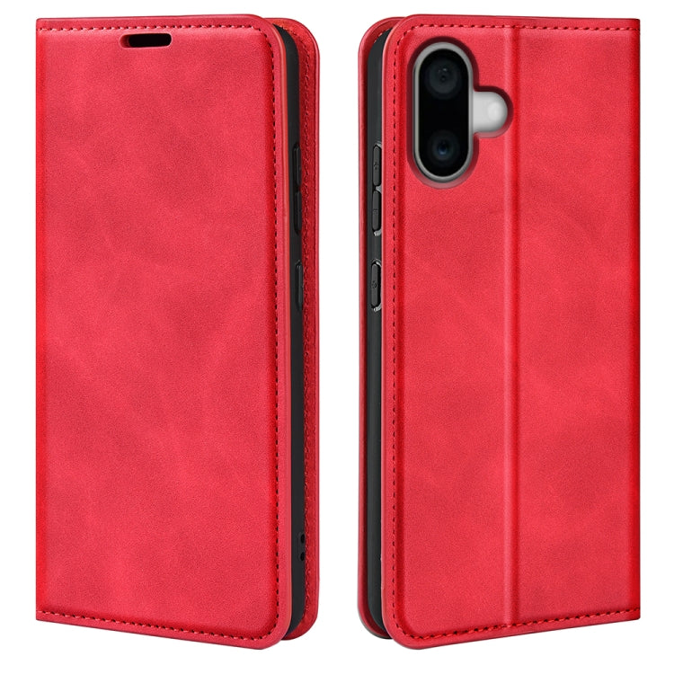 Retro-skin  Magnetic Suction Leather Phone Case, For iPhone 16, For iPhone 15 Pro Max, For iPhone 15 Pro, For iPhone 15 Plus