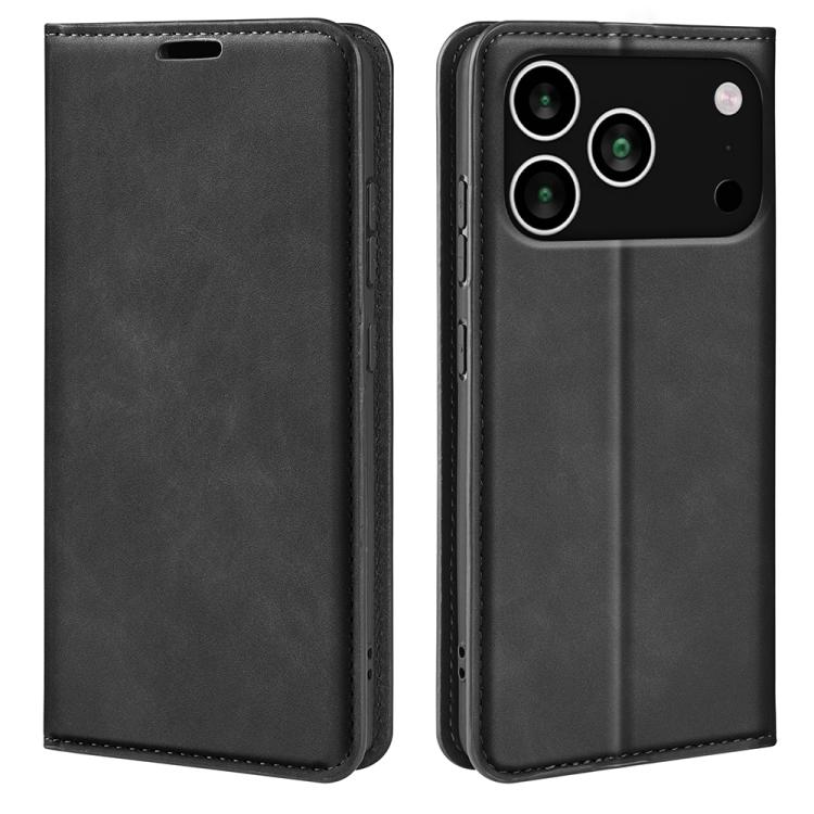 Retro-skin  Magnetic Suction Leather Phone Case, For iPhone 16 Pro Max, For iPhone 16 Pro, For iPhone 16 Plus, For iPhone 16