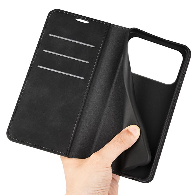 Retro-skin  Magnetic Suction Leather Phone Case, For iPhone 16 Pro Max, For iPhone 16 Pro, For iPhone 16 Plus, For iPhone 16