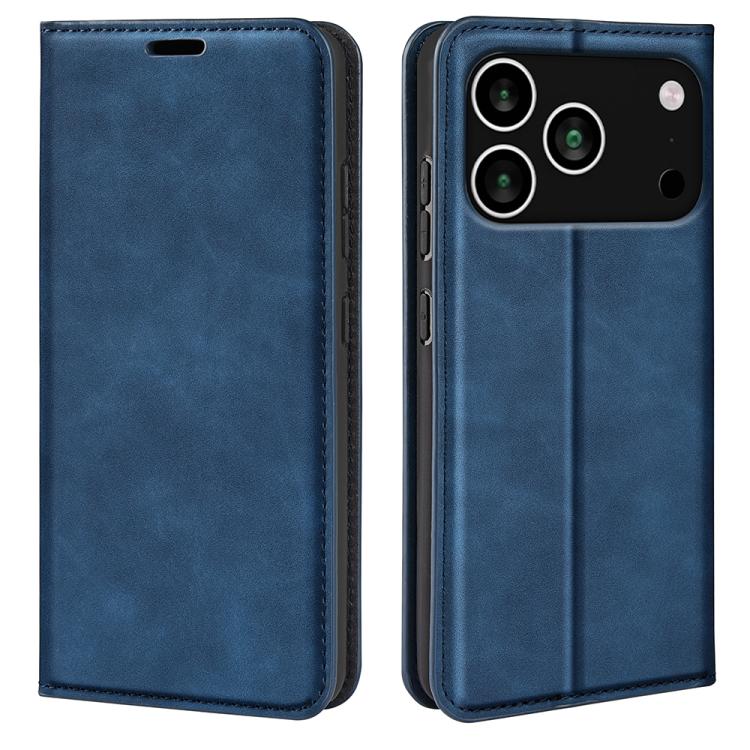 Retro-skin  Magnetic Suction Leather Phone Case, For iPhone 16 Pro Max, For iPhone 16 Pro, For iPhone 16 Plus, For iPhone 16