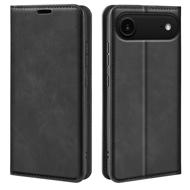 Retro-skin  Magnetic Suction Leather Phone Case, For iPhone 16 Pro Max, For iPhone 16 Pro, For iPhone 16 Plus, For iPhone 16