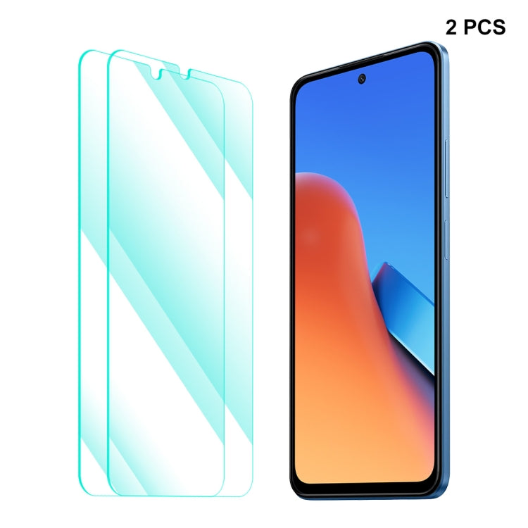 2pcs ENKAY Hat-Prince 0.26mm 9H 2.5D High Aluminum-silicon Tempered Glass Film