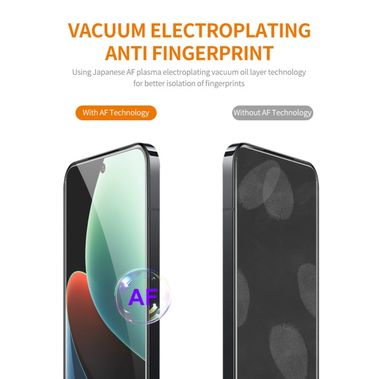 5pcs ENKAY Hat-Prince 0.26mm 9H 2.5D High Aluminum-silicon Tempered Glass Film, For Xiaomi 14, For Xiaomi Redmi 12, For Redmi 13C, For Redmi K70 / K70 Pro / K70E