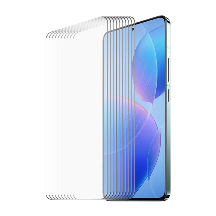 10pcs ENKAY Hat-Prince 0.26mm 9H 2.5D High Aluminum-silicon Tempered Glass Film