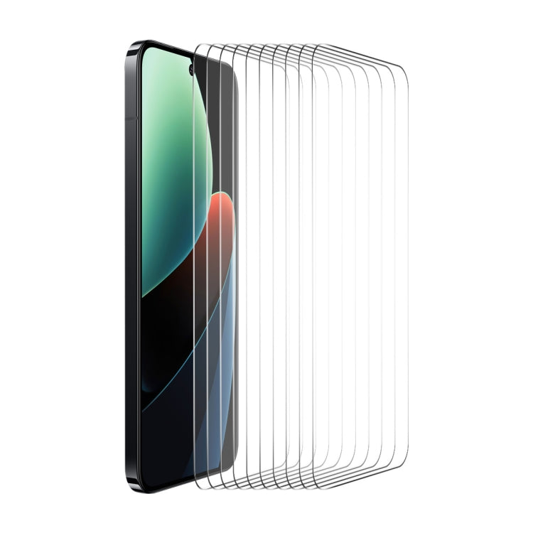 10pcs ENKAY Hat-Prince 0.26mm 9H 2.5D High Aluminum-silicon Tempered Glass Film