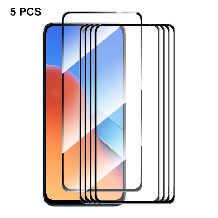 5pcs ENKAY Hat-Prince Full Glue High Aluminum-silicon Tempered Glass Film, For Xiaomi Redmi A3, For Xiaomi Poco M6 5G, For Xiaomi Redmi 13R 5G, For Redmi K70 / K70 Pro / K70E, For Xiaomi Poco X6 Pro, For Xiaomi Poco X6, For Xiaomi 14                   ...