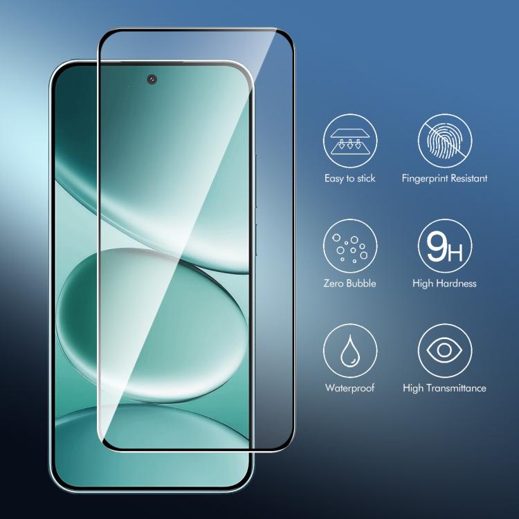 5pcs ENKAY Hat-Prince Full Glue High Aluminum-silicon Tempered Glass Film, For Redmi Note 15 Pro 5G Global 163.6mm, For Redmi 15C Global 171.5mm / Poco C85, For Redmi 13X, For Redmi Note 14S 4G, For Redmi Turbo 4, For Xiaomi Poco X7 Pro                ...