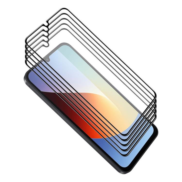 5pcs ENKAY Hat-Prince Full Glue High Aluminum-silicon Tempered Glass Film, For Redmi Note 17 4G / 5G Global 169.7mm, For Xiaomi Poco M8 Power 5G, For Redmi K100 Pro Max / Poco F9 Ultra 5G, For Xiaomi Poco F9 Pro 5G, For Redmi 17 4G / 5G Global 170mm   ...