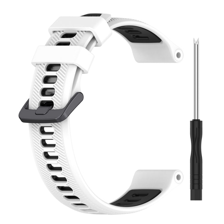 Sports Two-Color Silicone Watch Band, For Garmin Fenix 5, For Garmin Fenix 5 Plus