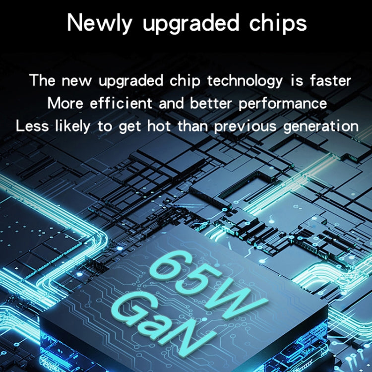 GaN PD48W Type-C PD3.0 + USB3.0 Fast Charger ，US Plug, US Plug