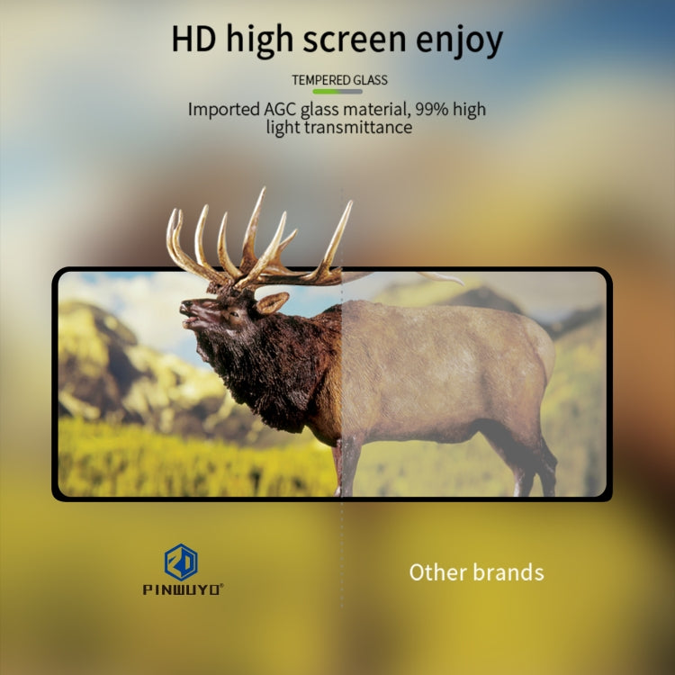 PINWUYO 9H 2.5D Full Screen Tempered Glass Film