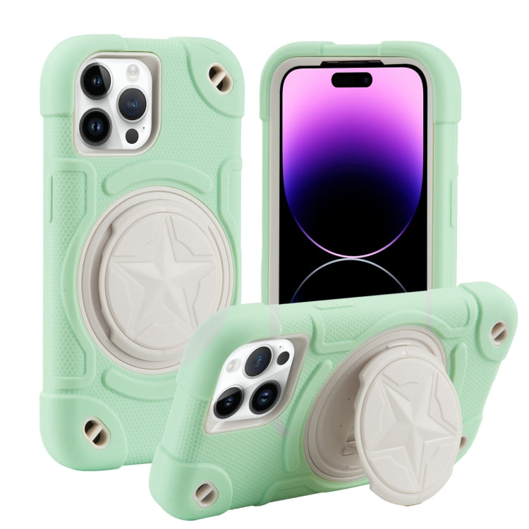 Shield PC Hybrid Silicone Phone Case, For iPhone 14, For iPhone 14 Pro Max
