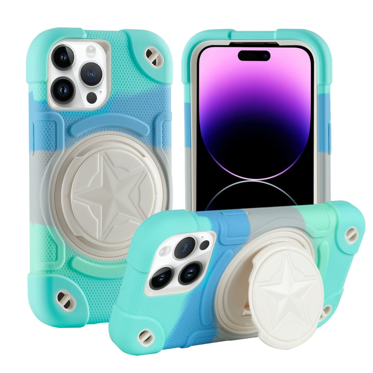 Shield PC Hybrid Silicone Phone Case, For iPhone 14, For iPhone 14 Pro Max