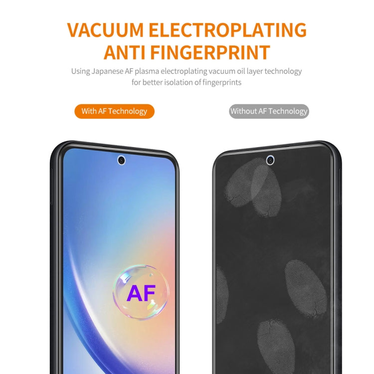 ENKAY 0.26mm 9H 2.5D High Aluminum-silicon Tempered Glass Film, For Samsung Galaxy A55, For Samsung Galaxy M04, For Samsung Galaxy A25 5G, For Samsung Galaxy A35, For Samsung Galaxy S23 FE 5G, For Samsung Galaxy M54 / F54, For Samsung Galaxy A15 4G / 5G