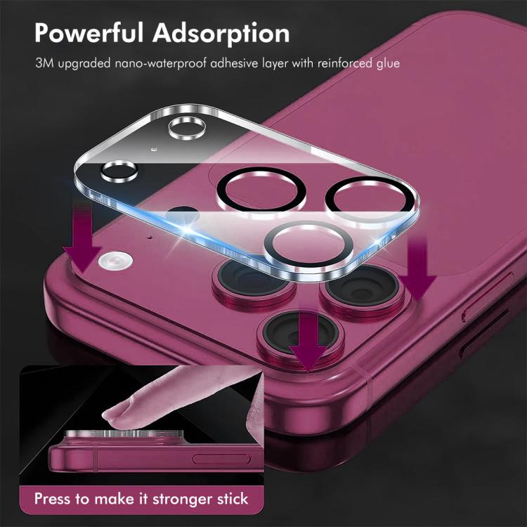 ENKAY Hat-Prince 9H Rear Camera Lens Tempered Glass Film, For iPhone Duo, For iPhone 18 Pro, For iPhone 18 Pro Max, For iPhone 17 Pro Max, For iPhone 17 Pro, For iPhone 17, For iPhone Air, For iPhone 16 Pro / 16 Pro Max, For iPhone 16 / 16 Plus        ...