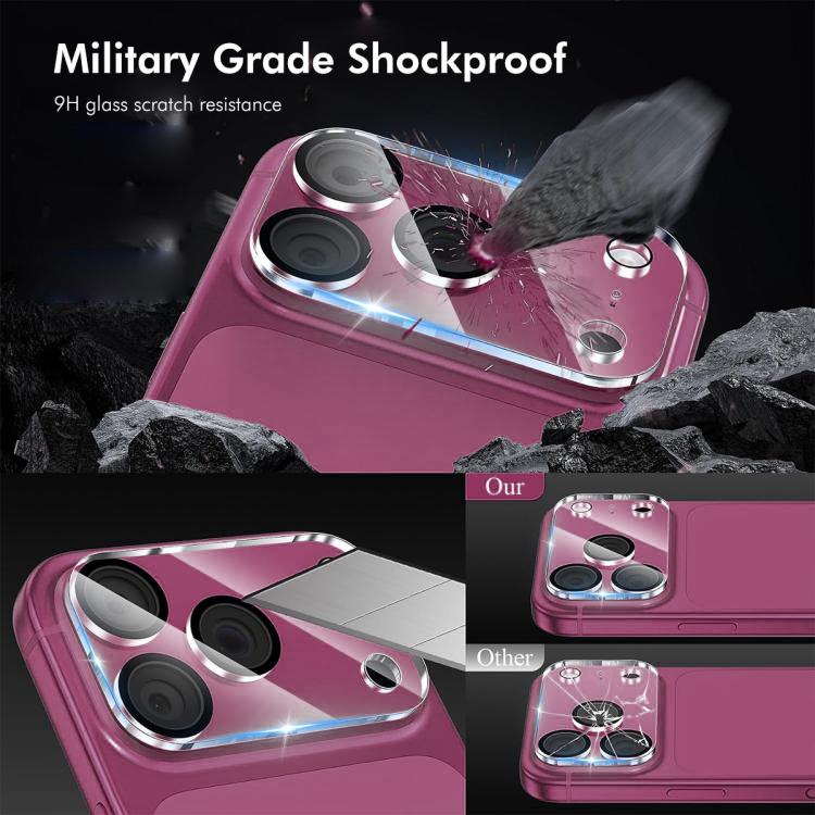 ENKAY Hat-Prince 9H Rear Camera Lens Tempered Glass Film, For iPhone Duo, For iPhone 18 Pro, For iPhone 18 Pro Max, For iPhone 17 Pro Max, For iPhone 17 Pro, For iPhone 17, For iPhone Air, For iPhone 16 Pro / 16 Pro Max, For iPhone 16 / 16 Plus        ...