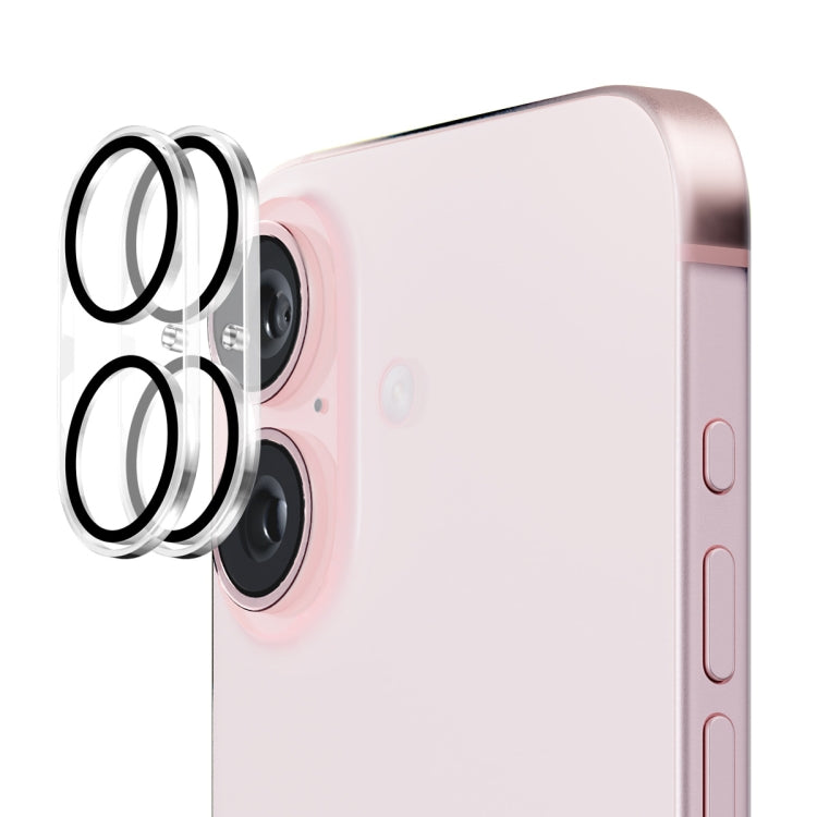 2pcs ENKAY Hat-Prince 9H Rear Camera Lens Tempered Glass Film, For iPhone Duo, For iPhone 18 Pro, For iPhone 18 Pro Max, For iPhone 17 Pro Max, For iPhone 17 Pro, For iPhone 17, For iPhone Air, For iPhone 16 Pro / 16 Pro Max, For iPhone 16 / 16 Plus   ...