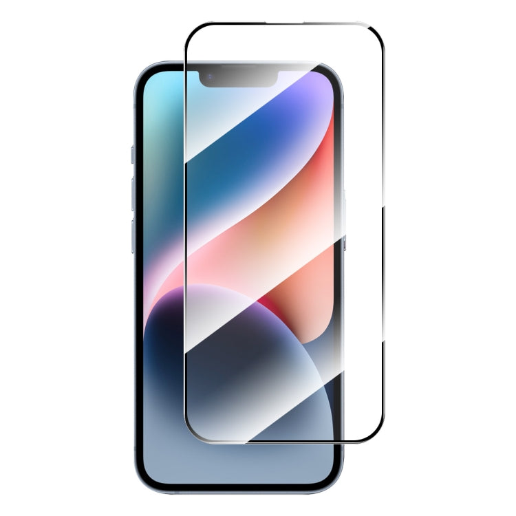 ENKAY Full Glue High Aluminum-silicon Tempered Glass Film, For iPhone 17e / 16e, For iPhone 16 Pro Max, For iPhone 16 Pro, For iPhone 16 Plus, For iPhone 16, For iPhone 15 Pro Max, For iPhone 15 Pro, For iPhone 15 Plus, For iPhone 15