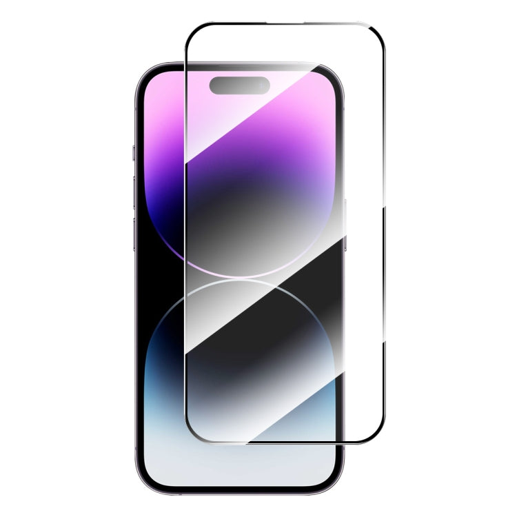 ENKAY Full Glue High Aluminum-silicon Tempered Glass Film, For iPhone 17e / 16e, For iPhone 16 Pro Max, For iPhone 16 Pro, For iPhone 16 Plus, For iPhone 16, For iPhone 15 Pro Max, For iPhone 15 Pro, For iPhone 15 Plus, For iPhone 15