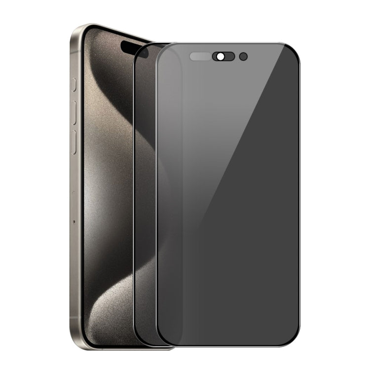 2 PCS/Pack ENKAY Hat-Prince 28 Degree Anti-peeping Tempered Glass Full Screen Film, For iPhone Duo Outer Screen, For iPhone 18 Pro, For iPhone 18 Pro Max, For iPhone 17 Pro Max, For iPhone 17 Pro, For iPhone 17, For iPhone Air, For iPhone 16 Pro Max   ...