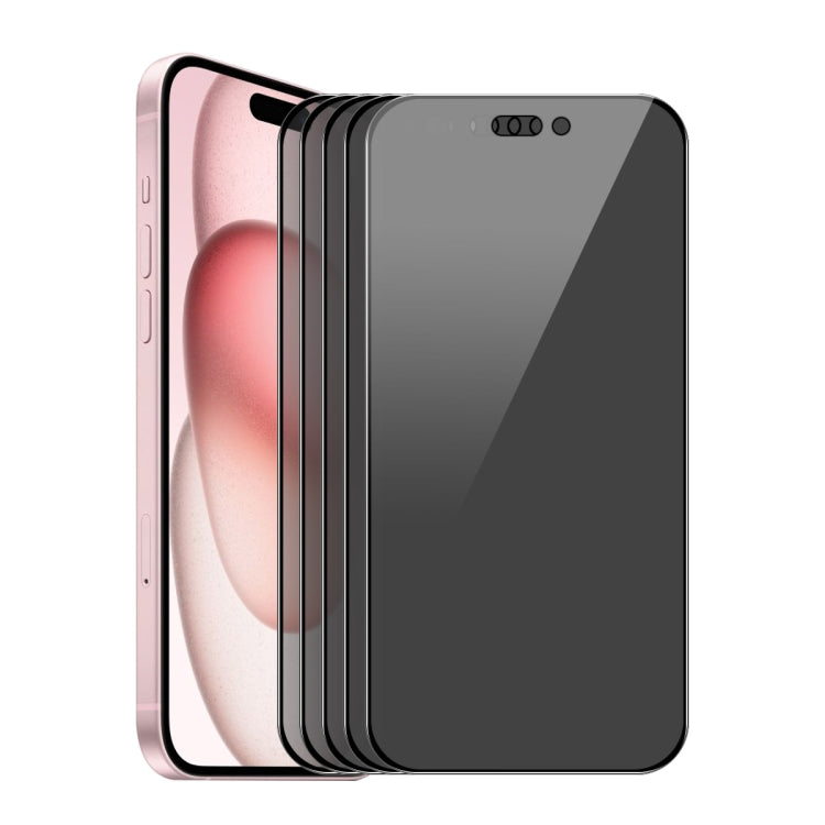 5 PCS/Pack ENKAY Hat-Prince 28 Degree Anti-peeping Privacy Tempered Glass Full Screen Film, For iPhone Duo Outer Screen, For iPhone 18 Pro, For iPhone 18 Pro Max, For iPhone 17 Pro Max, For iPhone 17 Pro, For iPhone 17, For iPhone Air                  ...
