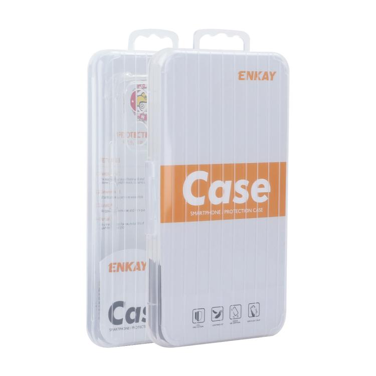 ENKAY Hat-Prince Transparent TPU Shockproof Phone Case, For iPhone 17 Pro Max, For iPhone 17 Pro, For iPhone 17, For iPhone Air, For iPhone 16 Pro Max, For iPhone 16 Pro, For iPhone 16 Plus, For iPhone 16, For iPhone 15 Pro Max, For iPhone 15 Pro      ...