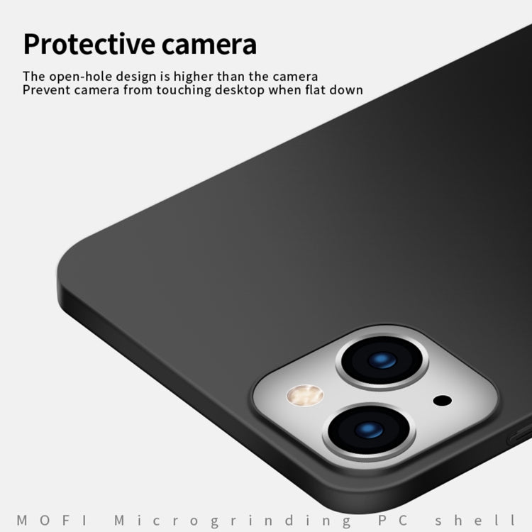 MOFI Frosted PC Ultra-thin Hard Phone Case, For iPhone 15