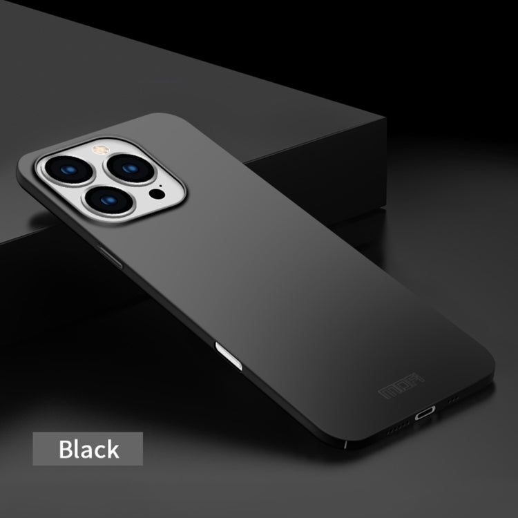 MOFI Frosted PC Ultra-thin Hard Phone Case, For iPhone 16, For iPhone 15 Pro Max, For iPhone 15 Pro, For iPhone 15 Plus