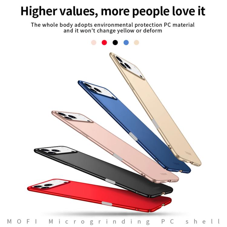 MOFI Frosted PC Ultra-thin Hard Phone Case, For iPhone SE 2024, For iPhone 16 Pro Max, For iPhone 16 Pro, For iPhone 16 Plus