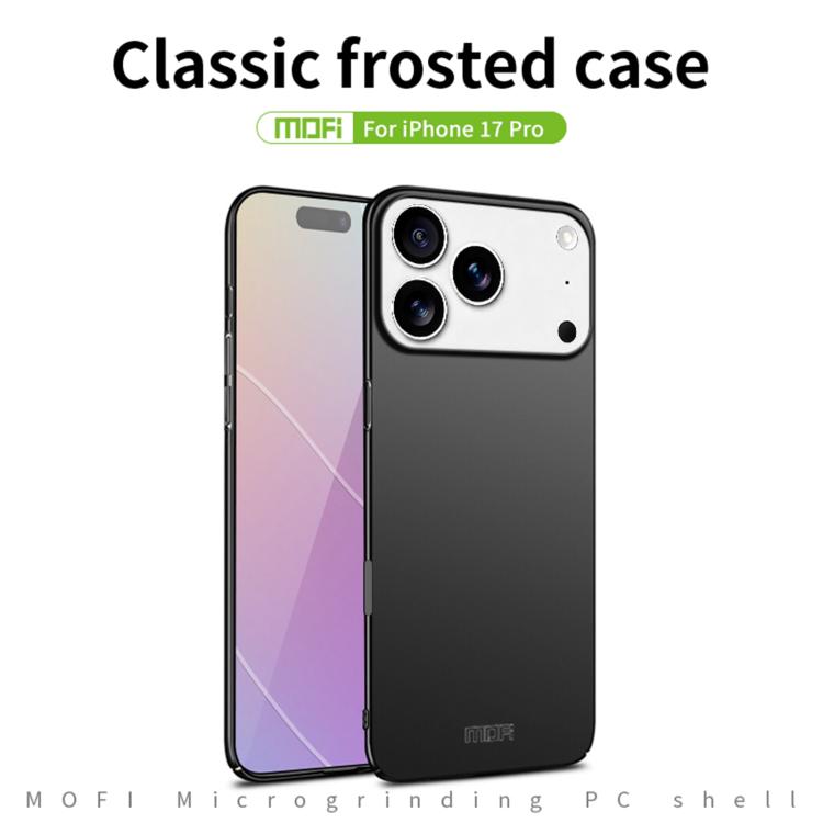 MOFI Frosted PC Ultra-thin Hard Phone Case, For iPhone SE 2024, For iPhone 16 Pro Max, For iPhone 16 Pro, For iPhone 16 Plus