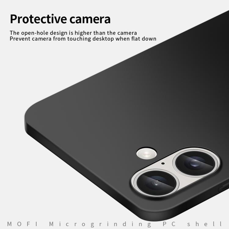 MOFI Frosted PC Ultra-thin Hard Phone Case, For iPhone 17 Pro Max, For iPhone 17 Pro, For iPhone 17, For iPhone 17 Air