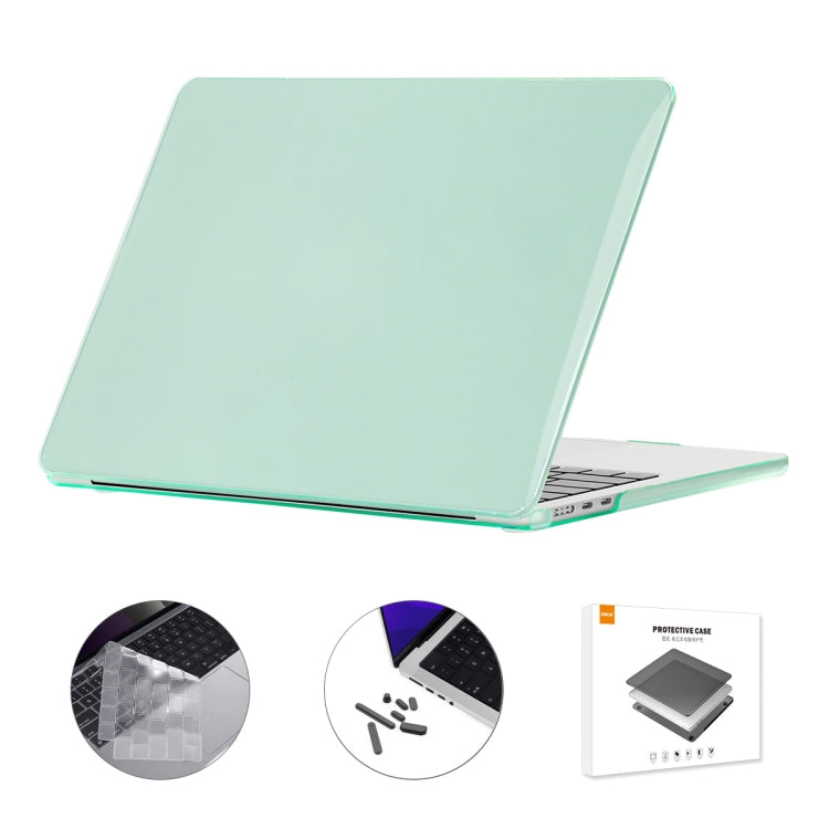 Étui de protection 3 en 1 ENKAY version UE avec film clavier TPU et bouchons anti-poussière, pour MacBook Air 15.3 A2941 version UE