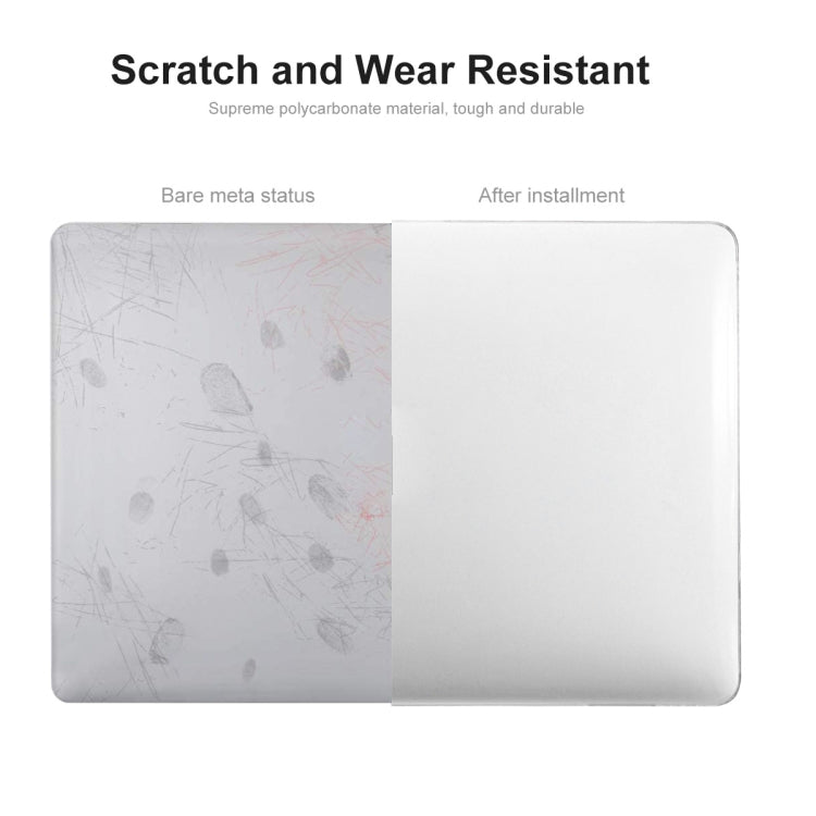 Étui de protection 3 en 1 ENKAY version UE avec film clavier TPU et bouchons anti-poussière, pour MacBook Air 15.3 A2941 version UE