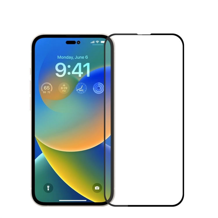 PINWUYO 9H 2.5D Full Screen Tempered Glass Film, For iPhone Duo Outer Screen, For iPhone 18, For iPhone 18 Pro, For iPhone 18 Pro Max, For iPhone 17 Pro Max, For iPhone 17 Pro, For iPhone 17, For iPhone Air, For iPhone 16 Pro Max, For iPhone 16 Pro    ...