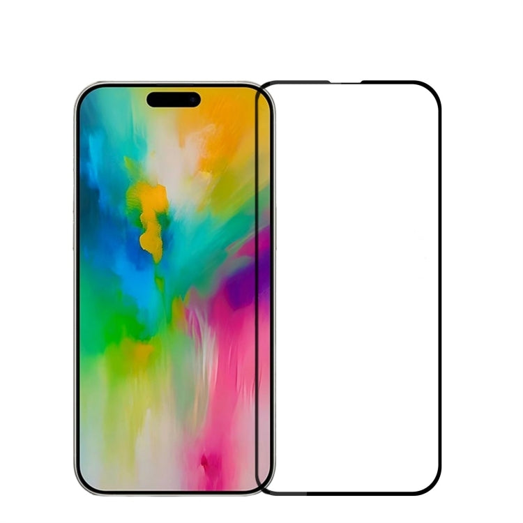 PINWUYO 9H 2.5D Full Screen Tempered Glass Film, For iPhone Duo Outer Screen, For iPhone 18, For iPhone 18 Pro, For iPhone 18 Pro Max, For iPhone 17 Pro Max, For iPhone 17 Pro, For iPhone 17, For iPhone Air, For iPhone 16 Pro Max, For iPhone 16 Pro    ...