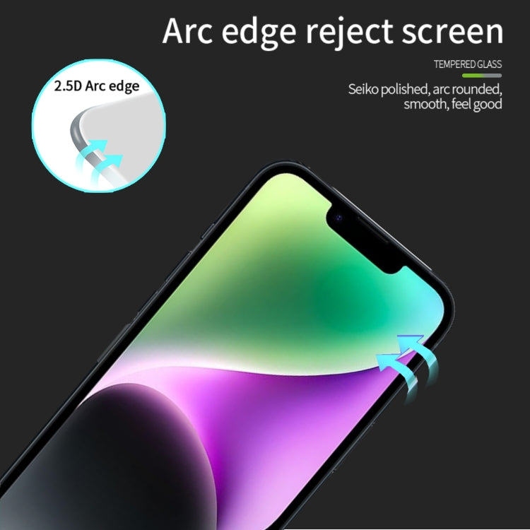 PINWUYO 9H 2.5D Full Screen Tempered Glass Film, For iPhone 17e / 16e, For iPhone 17 Pro Max, For iPhone 17 Pro, For iPhone 17, For iPhone Air, For iPhone 16 Pro Max, For iPhone 16 Pro, For iPhone 16 Plus, For iPhone 16, For iPhone 15 Pro Max          ...