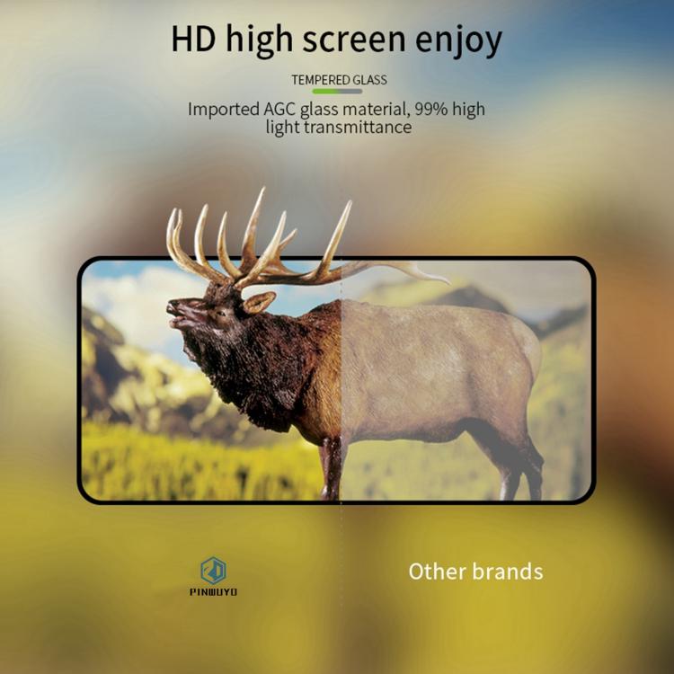 PINWUYO 9H 2.5D Full Screen Tempered Glass Film, For iPhone Duo Outer Screen, For iPhone 18, For iPhone 18 Pro, For iPhone 18 Pro Max, For iPhone 17 Pro Max, For iPhone 17 Pro, For iPhone 17, For iPhone Air, For iPhone 16 Pro Max, For iPhone 16 Pro    ...