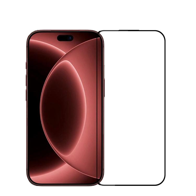 Film en verre trempé plein écran MOFI 9H 2,5D, pour iPhone 16 Pro Max, iPhone 16 Pro, iPhone 16 Plus, iPhone 16, iPhone 16e, iPhone 15 Pro Max, iPhone 15 Pro, iPhone 15 Plus, iPhone 15