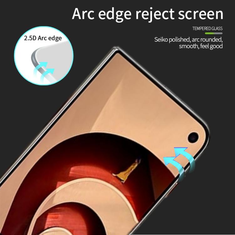 Film en verre trempé plein écran MOFI 9H 2,5D, pour iPhone 16 Pro Max, iPhone 16 Pro, iPhone 16 Plus, iPhone 16, iPhone 16e, iPhone 15 Pro Max, iPhone 15 Pro, iPhone 15 Plus, iPhone 15