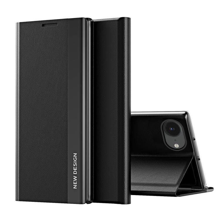 Side Electroplated Adsorption Leather Phone Case, For iPhone 17 Pro Max, For iPhone 17 Pro, For iPhone 17