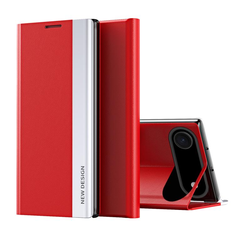 Side Electroplated Adsorption Leather Phone Case, For iPhone 17 Air, For iPhone 16e, For iPhone 16 Pro Max