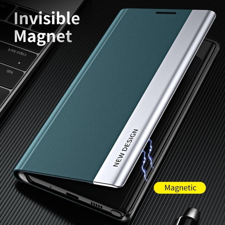 Side Electroplated Adsorption Leather Phone Case, For iPhone 17 Pro Max, For iPhone 17 Pro, For iPhone 17