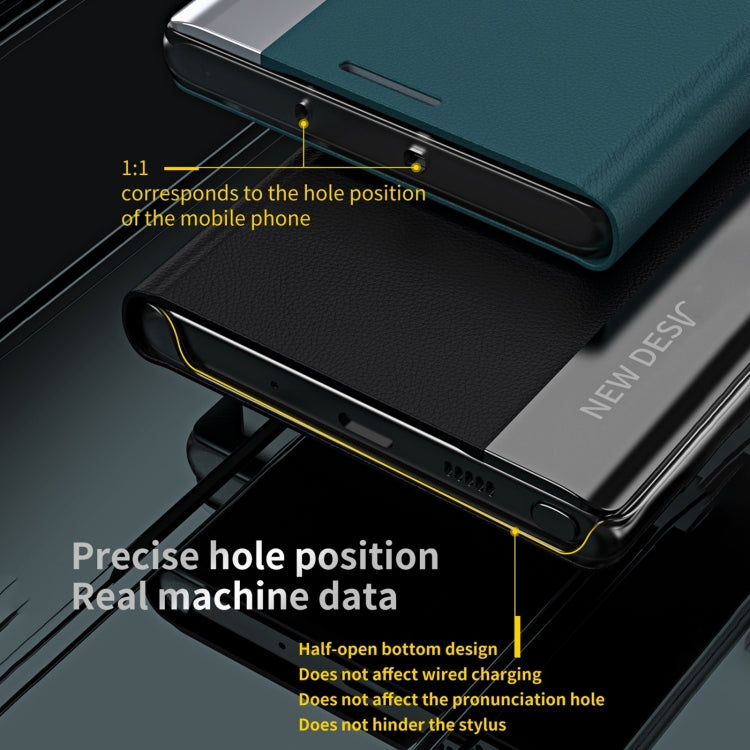Side Electroplated Adsorption Leather Phone Case, For iPhone 17 Pro Max, For iPhone 17 Pro, For iPhone 17