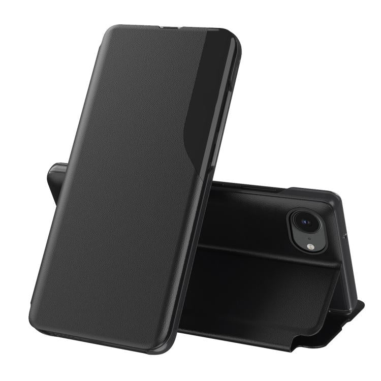 Side Display Flip Leather Phone Case, For iPhone 18 Pro / 17 Pro, For iPhone 18 Pro Max / 17 Pro Max, For iPhone 17e / 16e, For iPhone 17