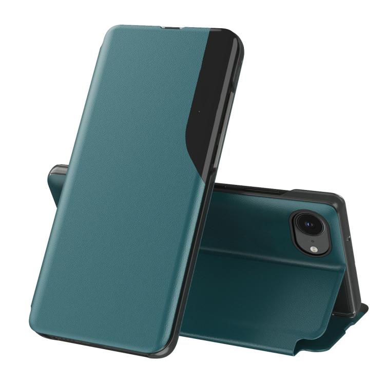 Side Display Flip Leather Phone Case, For iPhone 18 Pro / 17 Pro, For iPhone 18 Pro Max / 17 Pro Max, For iPhone 17e / 16e, For iPhone 17