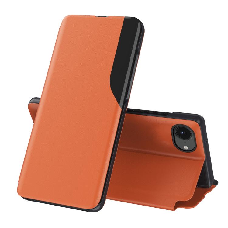 Side Display Flip Leather Phone Case, For iPhone 18 Pro / 17 Pro, For iPhone 18 Pro Max / 17 Pro Max, For iPhone 17e / 16e, For iPhone 17